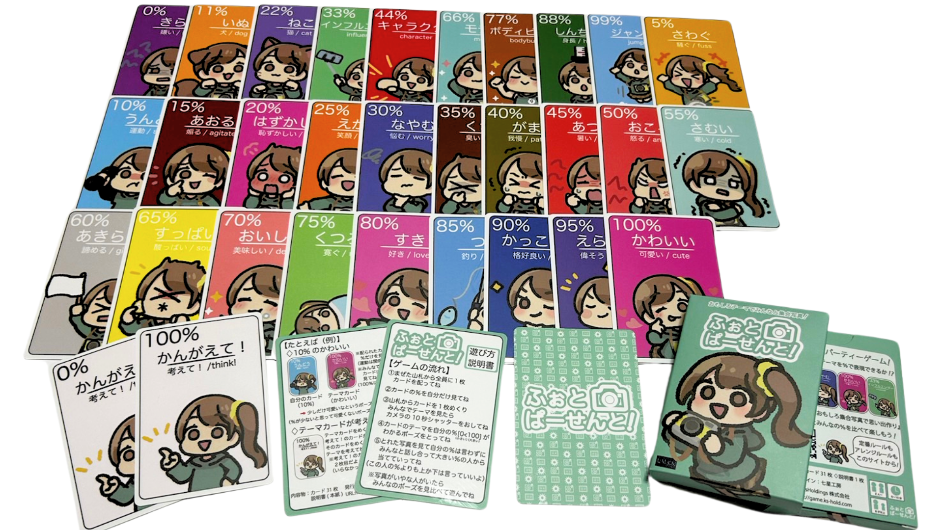 ふぉとぱーせんと！ボードゲーム